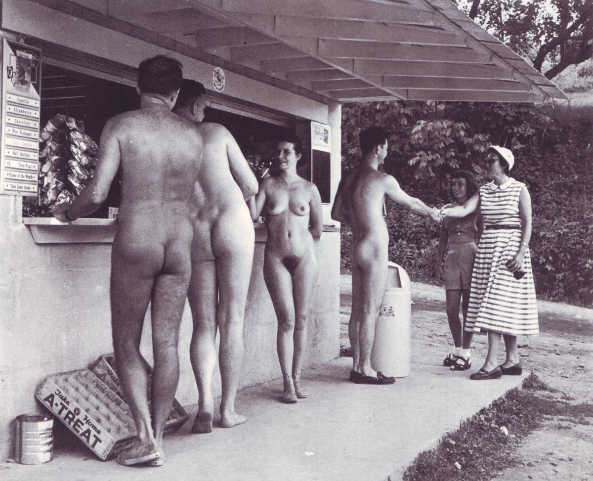 camp pictures nudist Vintage